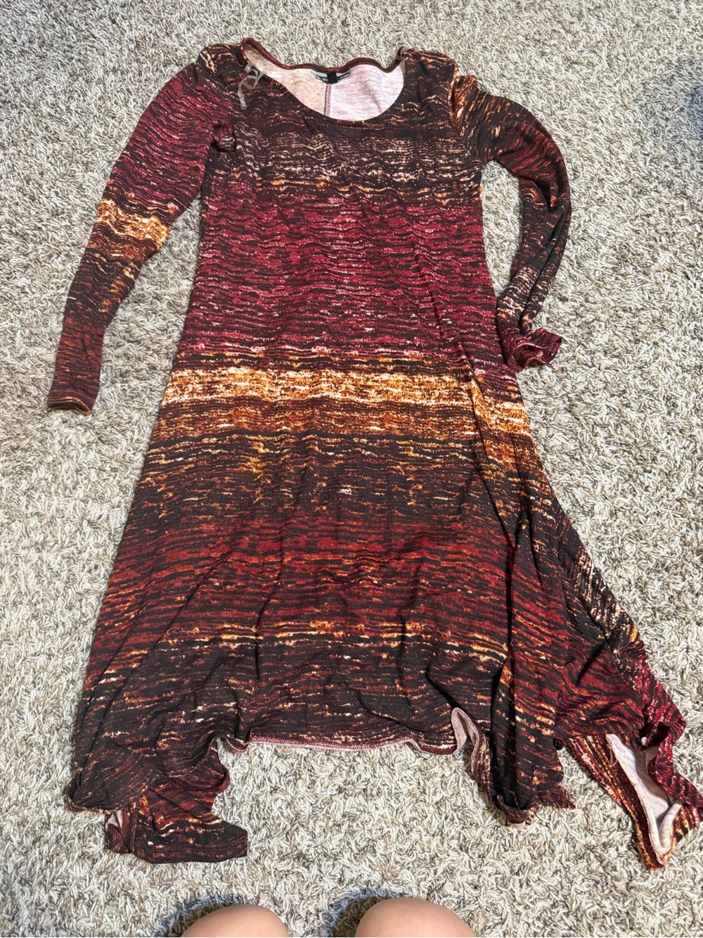 Women’s abstract pattern Allison Brittney dress. Size medium